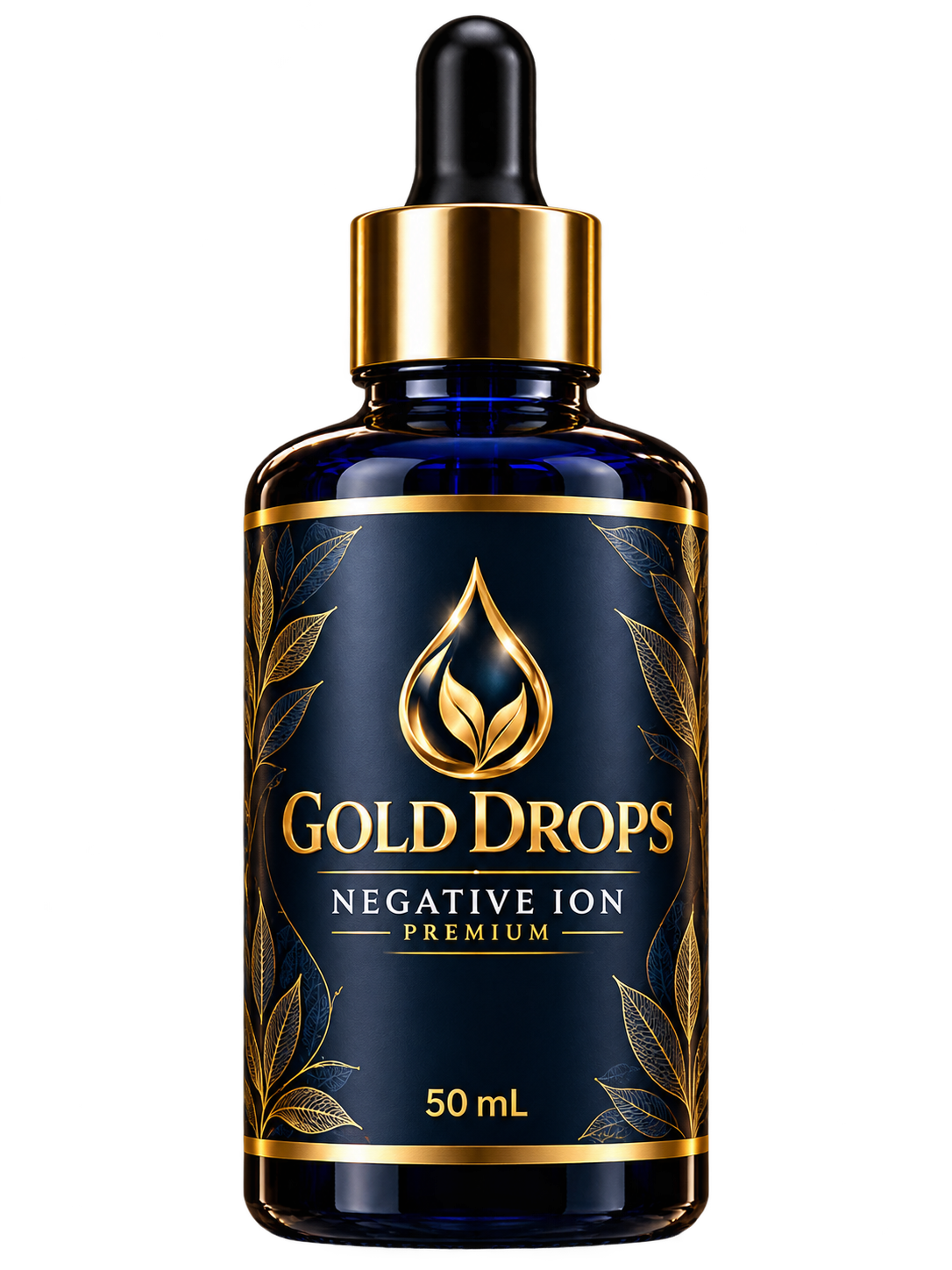 Gold Drops Negative ION Premium 50 mL bottle